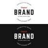 Logo design typography vintage retro badge for business , clothi