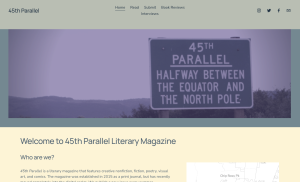 45th Parallel Literary Magazine