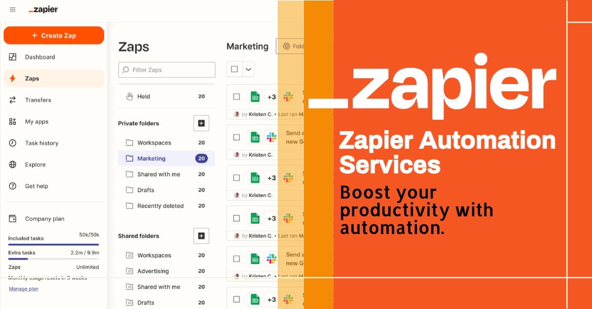 Zapier Automation Services