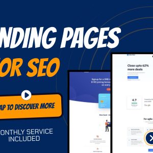 Create Landing Pages for your Website, Business or App