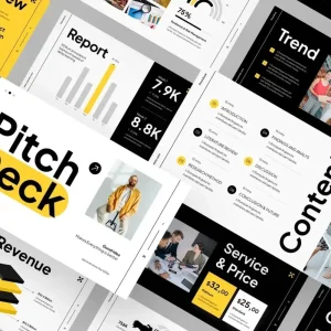 Stunning Brand-Consistent Pitch Decks