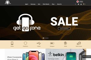Getgofone Phone Accessories Sale Homepage Case Study