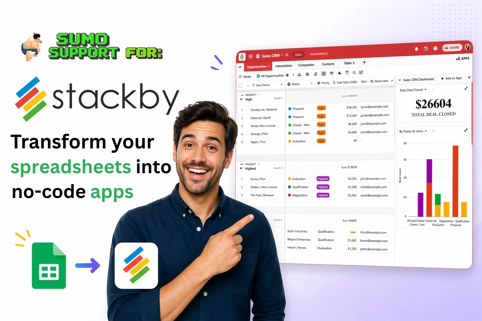 Sumo Support for Stackby