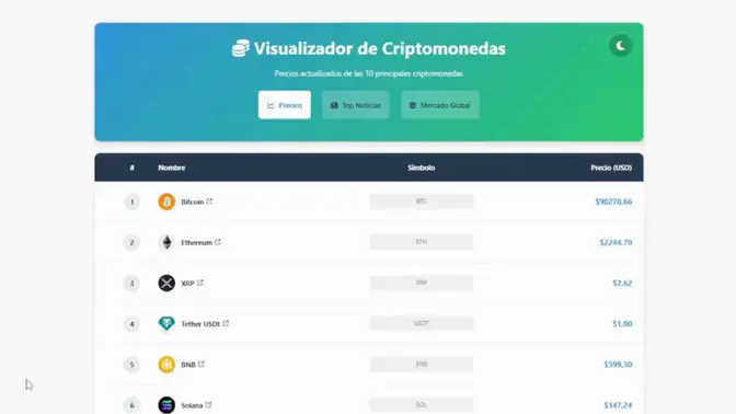 Cryptocurrency Price Viewer