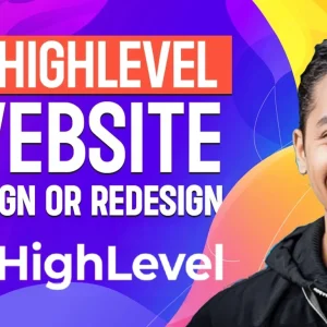 GoHighLevel WEBSITE DESIGN or REDESIGN in HighLevel Builder