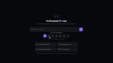 GymAI – Your Personal Trainer