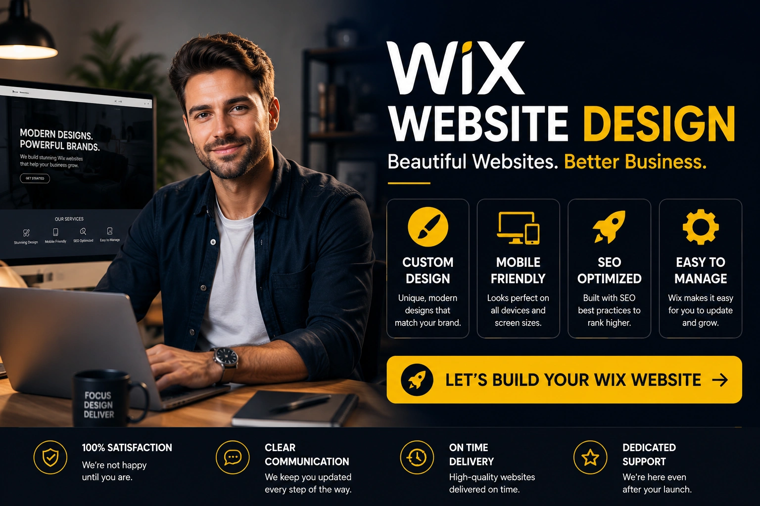 Expert Wix Website Designer | Stunning & Functional Websites Tailored to Your Needs