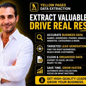 Yellow Pages Data Extraction for B2B leads